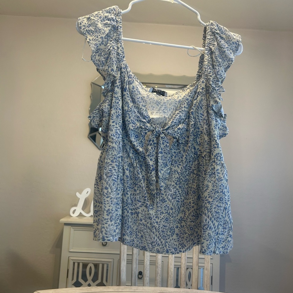 Patrons of Peach blouse size M